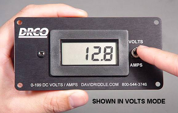 Usa Made Digital 0 199 Amp Volt Meter Battery Monitor 4 Gem Usa Made Digital 0 199 Amp Volt Meter Battery Monitor 4 Gem Electric Car Motor Ebay
